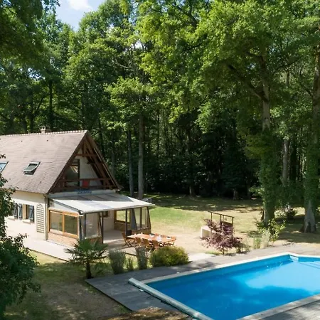 Crazy Ecottay 61 - Heated Pool & Sauna - 2h From Paris - 30p 别墅