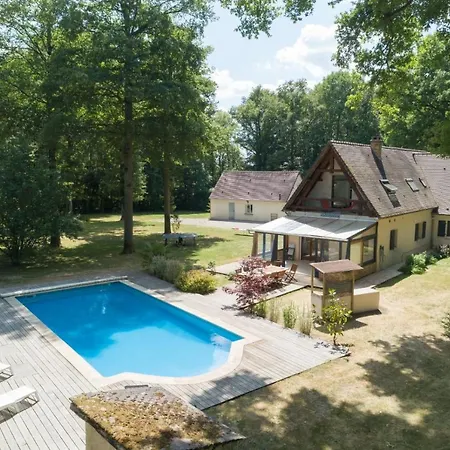 Crazy Ecottay 61 - Heated Pool & Sauna - 2h From Paris - 30p 빌라 La Loupe