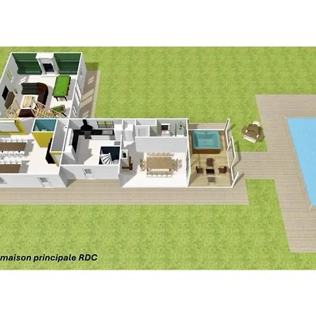 Crazy Ecottay 61 - Heated Pool & Sauna - 2h From Paris - 30p