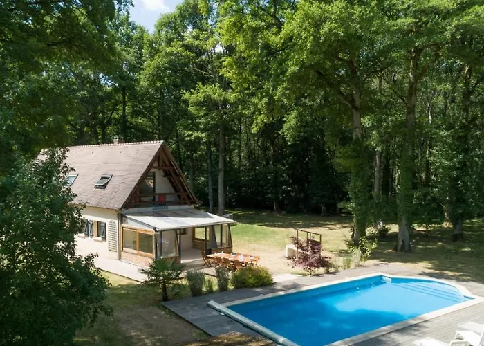 Crazy Ecottay 61 - Heated Pool & Sauna - 2h From Paris - 30p Villa