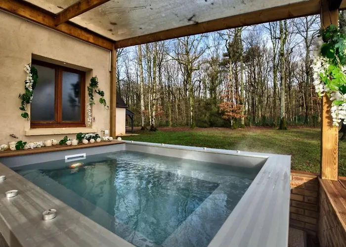 Villa Crazy Ecottay 61 - Heated Pool & Sauna - 2h From Paris - 30p La Loupe