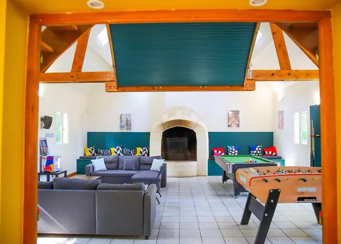 Crazy Ecottay 61 - Heated Pool & Sauna - 2h From Paris - 30p Villa *