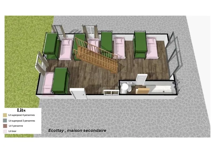 Crazy Ecottay 61 - Heated Pool & Sauna - 2h From Paris - 30p Villa