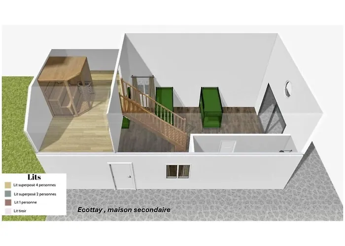 Villa Crazy Ecottay 61 - Heated Pool & Sauna - 2h From Paris - 30p